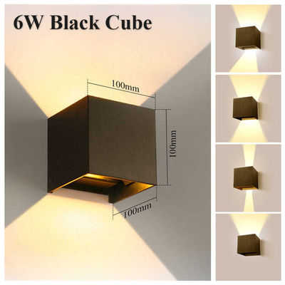 8W LED Indoor Wall Light con design moderno e temperatura del colore 3000K/4000K/6500K