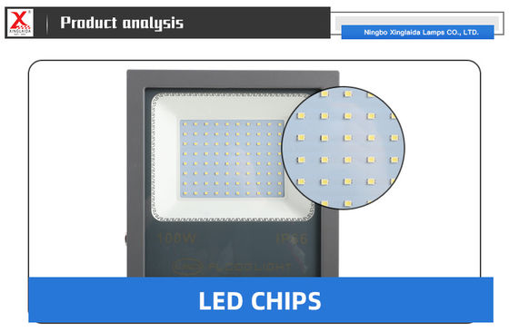 IP66/67 impermeabile 30W 50W 100W 150W 200W Slim LED Flood Light per stadio esterno
