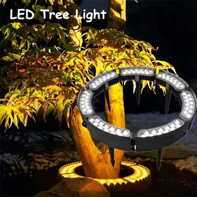 Illumina i tuoi parchi con una luce a LED bianca e calda