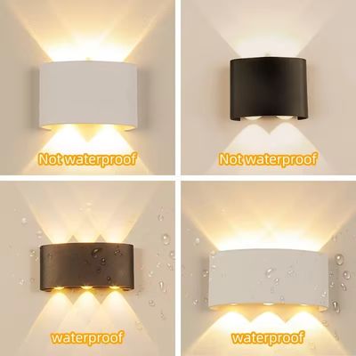 Lampada a LED impermeabile in alluminio da giardino per soluzioni di illuminazione alberghiera