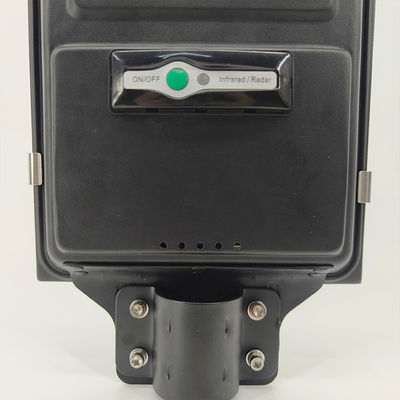 13000lm Flux luminoso Lampada solare a LED impermeabile con alluminio grigio scuro