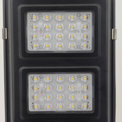 13000lm Flux luminoso Lampada solare a LED impermeabile con alluminio grigio scuro