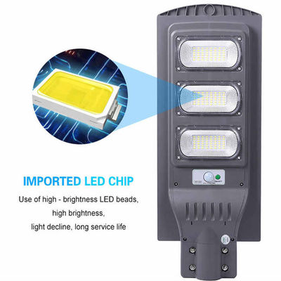 IP65 Luce solare impermeabile per esterni 30W 60W 90W 120W 150W Luce LED integrata
