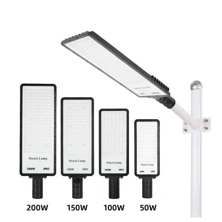 50W 100W 150W 200W Outdoor IP66 impermeabile integrato LED Street Light per strada stradale