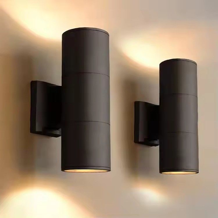 Lampada da parete per giardino all'aperto a LED diffusore di luce da parete in alluminio 6W 10W 12W 24W 48W 60W