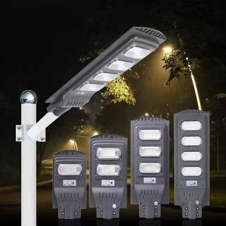 IP65 Luce solare impermeabile per esterni 30W 60W 90W 120W 150W Luce LED integrata